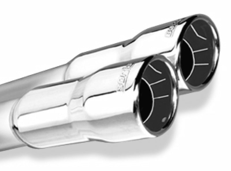 Borla 2014 Chevy Corvette C7 w/ AFM w/o NPP Atak Rear Section Exhaust Quad Rd Rl IC Tips