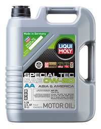 LIQUI MOLY 5L Special Tec AA Motor Oil SAE 0W20