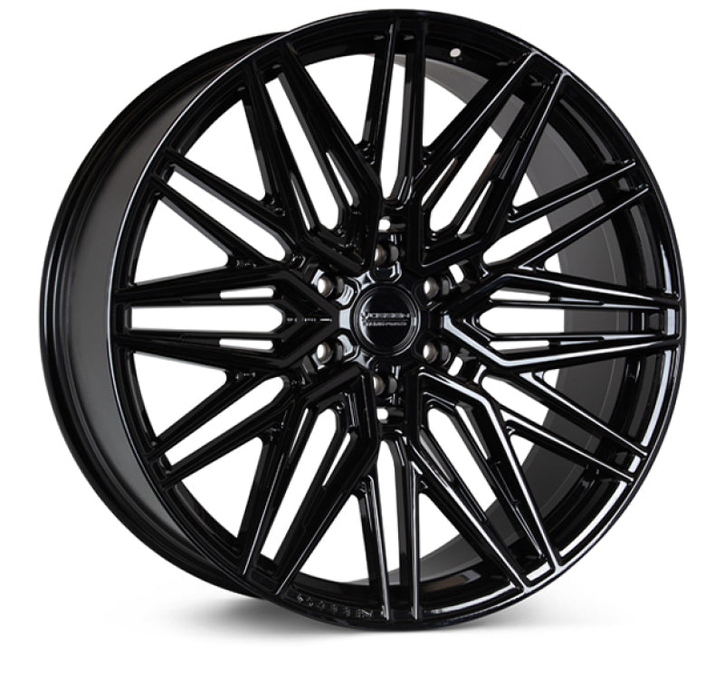 Vossen HF6-5 22x12 / 6x139.7 / ET-44 / Ultra Deep Face / 106.1 - Gloss Black Wheel