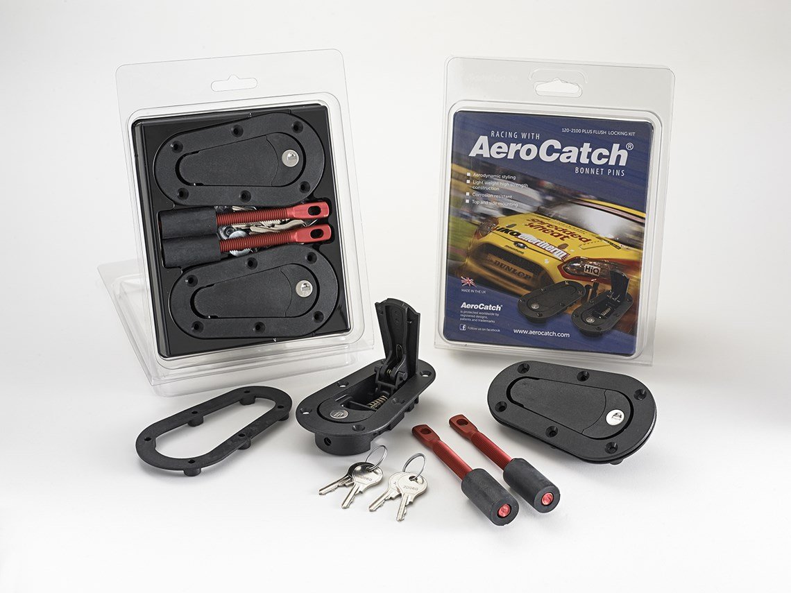 AeroCatch 120 Series Hood Latch (lock type)