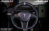 Buddy Club Dry Carbon Sport Steering Wheel: Tesla Model 3/Y