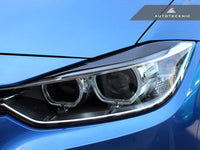 AutoTecknic Carbon Front Headlight Covers - F30 3 Series Sedan | F31 3 Series Wagon