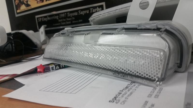 Tommy Kaira / Rowen Clear LED Rear Side Markers - Nissan R35 GT-R