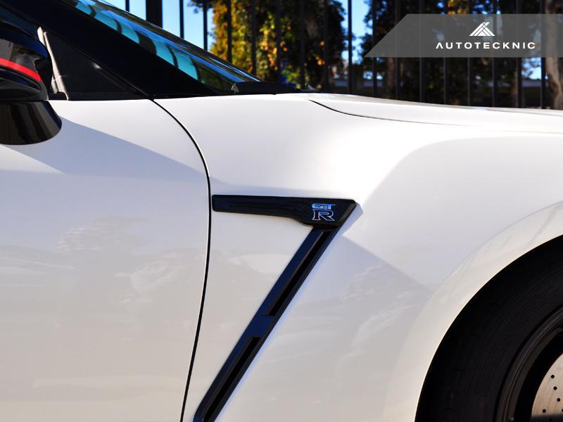 AutoTecknic Carbon Fiber Fender Trim - Nissan GT-R 2015+