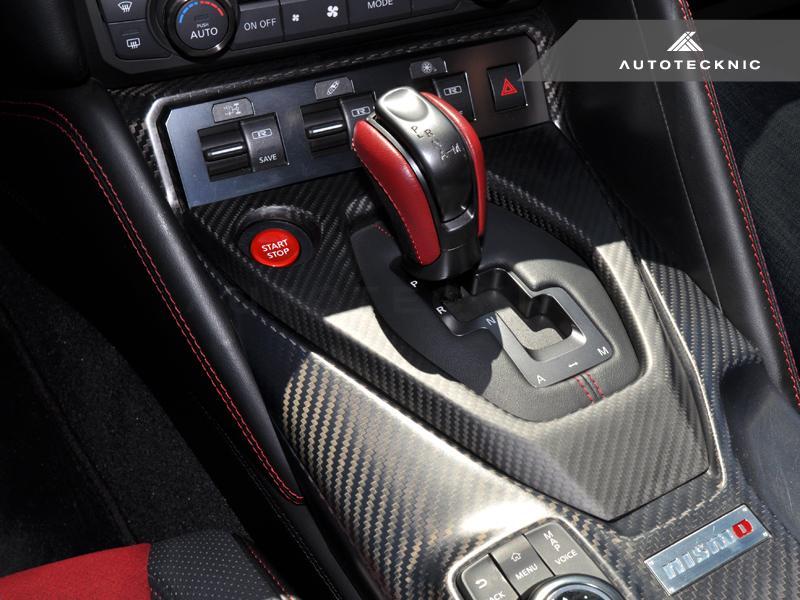 AutoTecknic Shift Console Cover - Nissan R35 GT-R 2017+