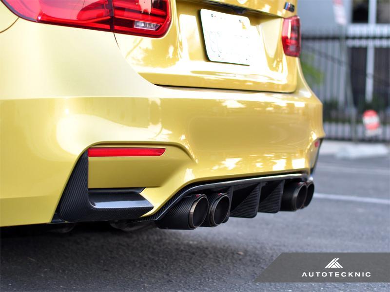 AutoTecknic Carbon Extended-Fin Competition Rear Diffuser-F80 M3 | F82/F83 M4