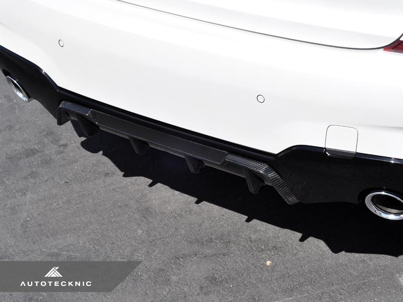 AutoTecknic Dry Carbon Extended-Fin Competition Rear Diffuser- G20 3-Series