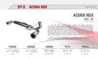 DT-S Exhaust - Acura NSX 91-96
