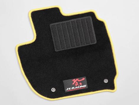 J's Racing Sport Floor Mat - Honda Fit GD3 (Green)