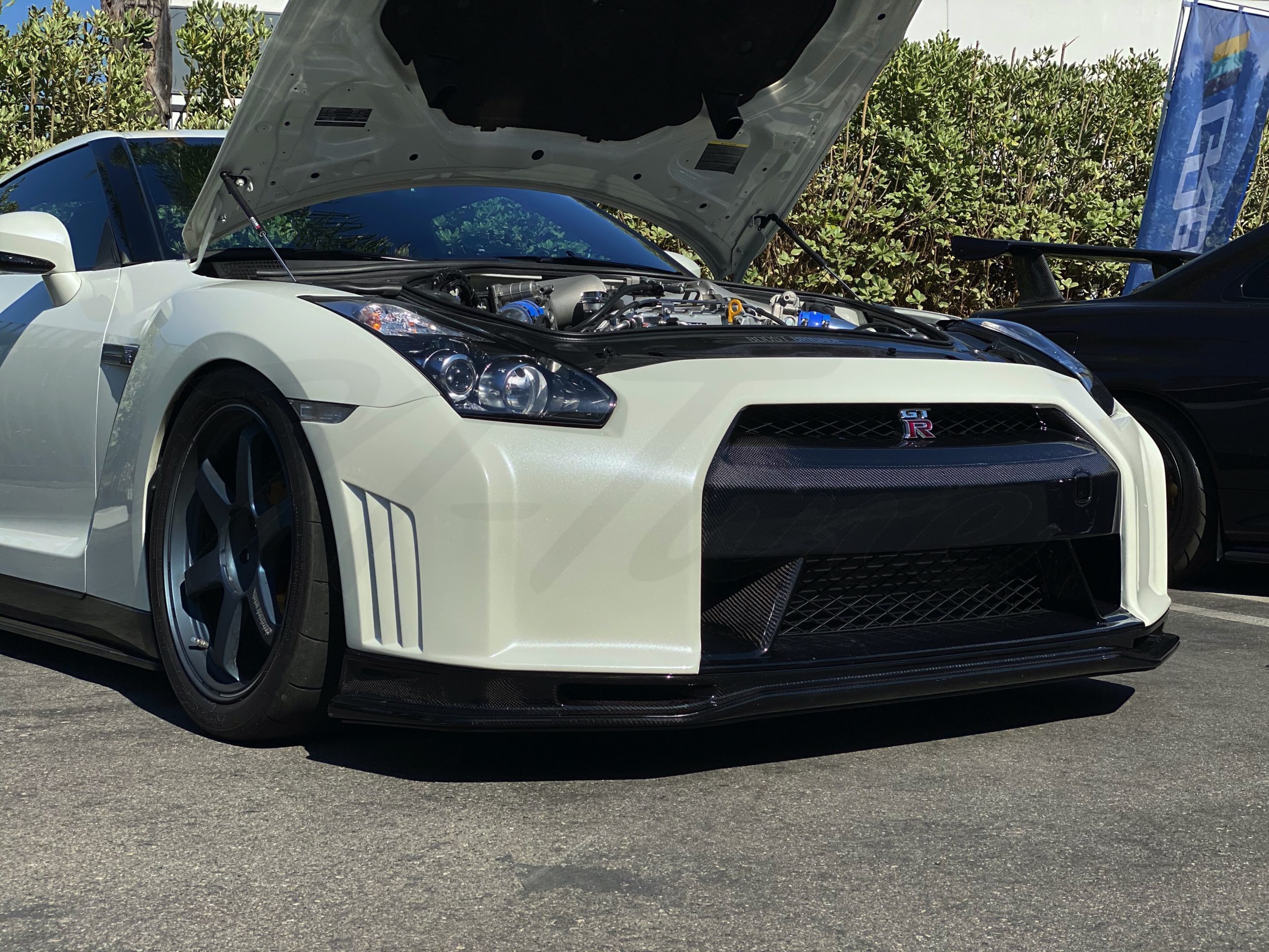 N-Tune Front Bumper (FRP/CF): 2009-2011 NISSAN R35 GTR (DRL Delete)