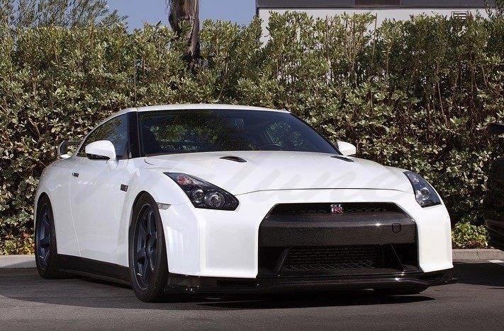 N-Tune Front Bumper (FRP/CF): 2009-2011 NISSAN R35 GTR (DRL Delete)