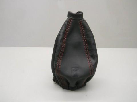 Nardi Gaiter Shift Boot - Perf & Plain Leather / Red Stitch