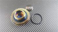 P2M Round Neo Chrome Oil Cap: Subaru