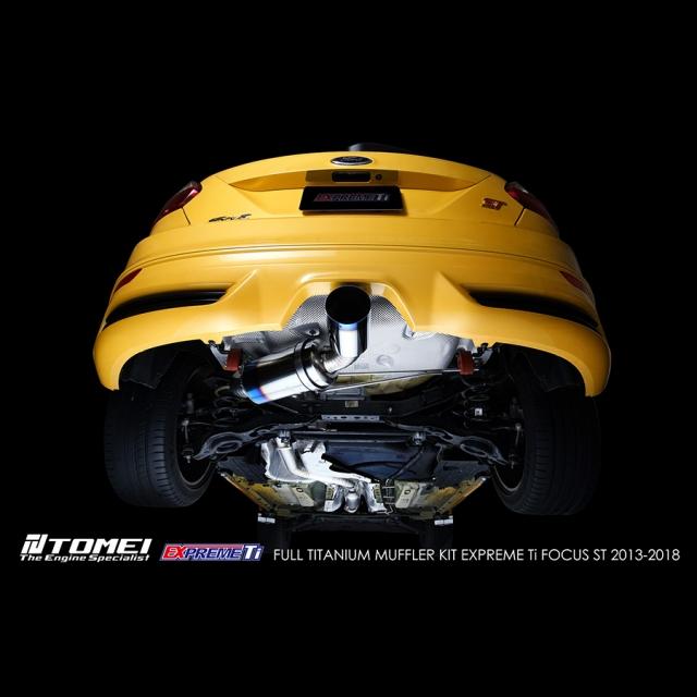 Tomei Full Titanium Expreme Ti Muffler Kit - Ford Focus ST 13-18
