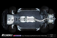 Tomei Full Titanium Expreme Ti Exhaust (Type S/ Single Muffle) - Honda Civic Type R FK8 17+