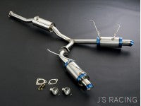 J'S RACING S2000 FX-PRO Titanium EX.System 60RS Dual