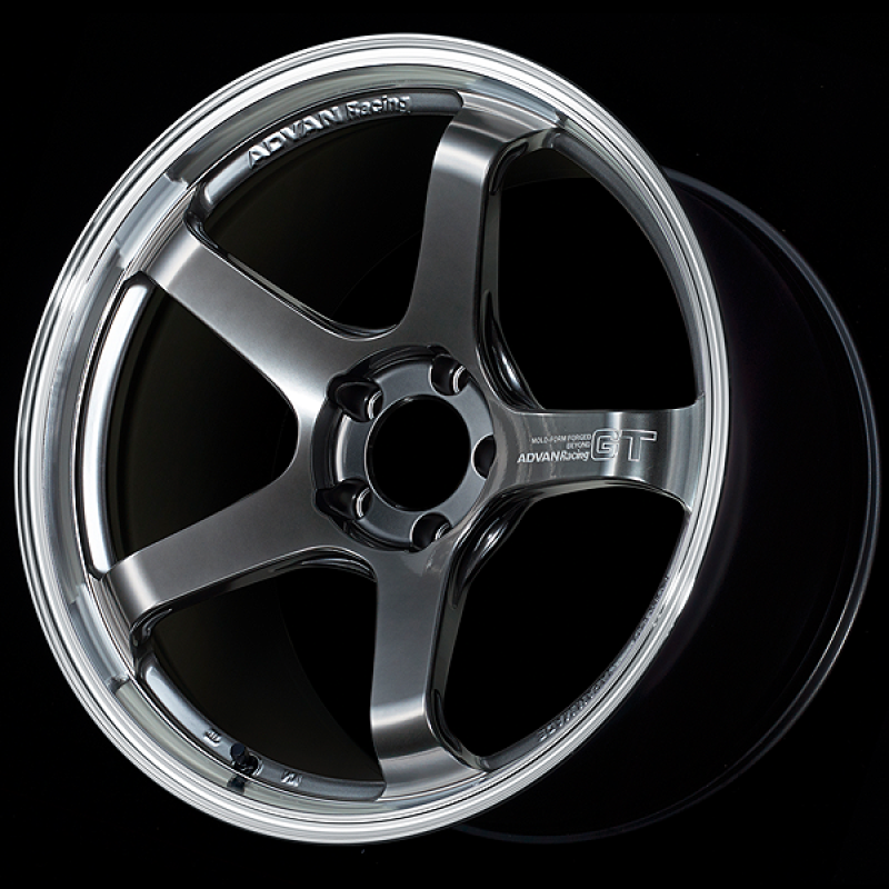 Advan GT Beyond 19x8.5 +45 5-112 Machining & Racing Hyper Black Wheel