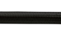 Vibrant -4 AN Black Nylon Braided Flex Hose (20 foot roll)