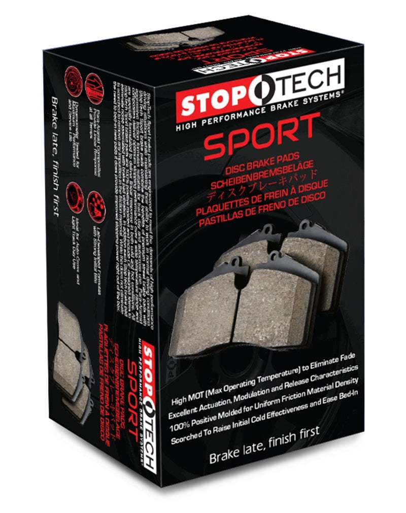 StopTech Performance 11-14 Acura TSX Front Brake Pads