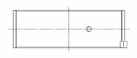 ACL Nissan SR20DE/DET (2.0L) 0.25mm Oversized High Performance Rod Bearing Set - 17mm wide