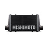 Mishimoto Universal Carbon Fiber Intercooler - Gloss Tanks - 450mm Black Core - C-Flow - BK V-Band