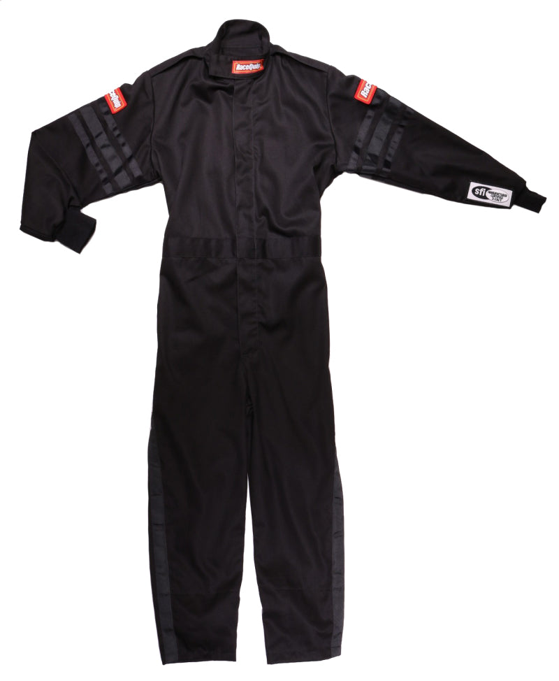 RaceQuip Black Trim SFI-1 JR. Suit - KXSM