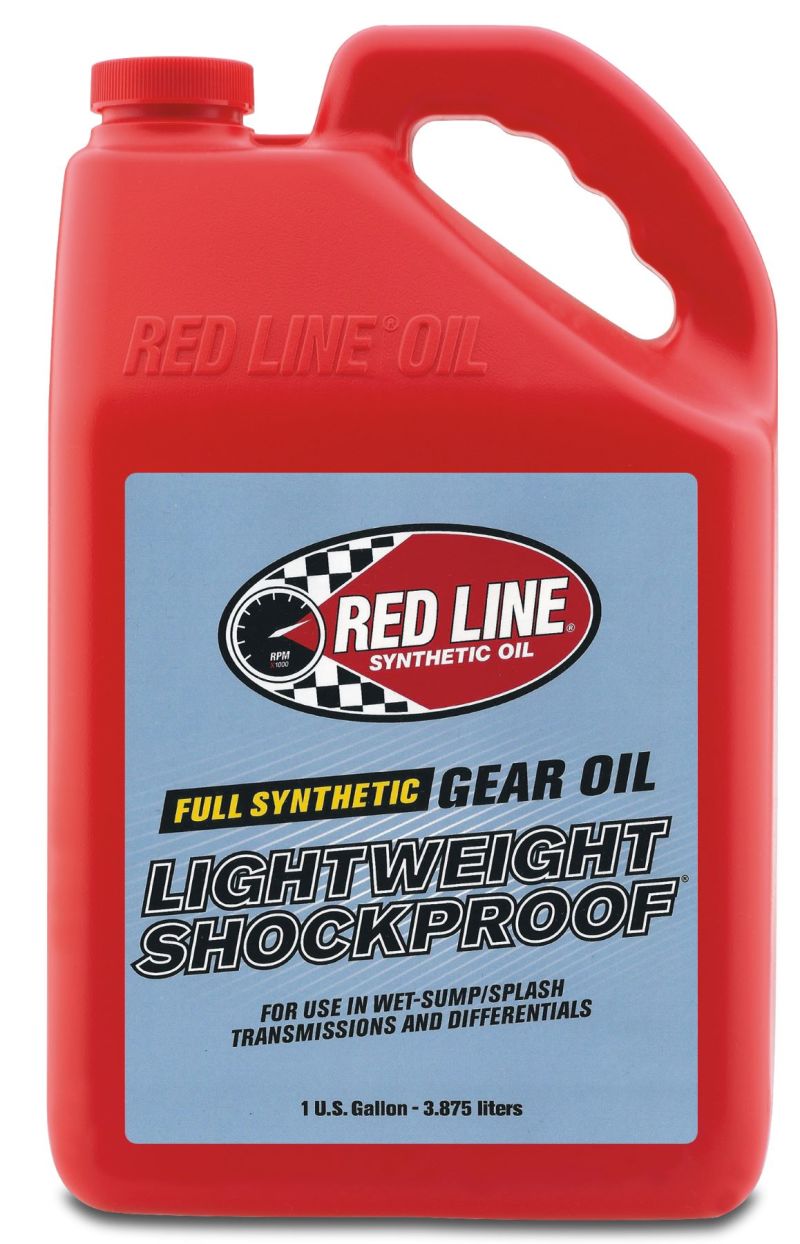 Red Line LightWeight ShockProof Gear Oil - Gallon