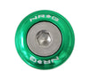 NRG Fender Washer Kit w/Rivets For Plastic (Green) - Set of 10