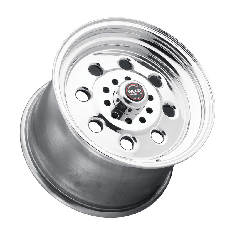 Weld Draglite 15x14 / 5x5 BP / 6.5in. BS Polished Wheel - Non-Beadlock