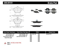 StopTech Performance 11-12 BMW Z4 (E86) / 07-11 335 Series (E90/92/93/F30) Front Brake Pads