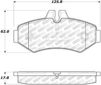 StopTech 02-11 Mercedes G500 Street Select Rear Brake Pads