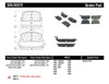StopTech Performance 1/90-95/00-05 Toyota MR2/Spyder Rear Brake Pads