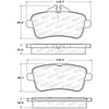 StopTech Street Brake Pads - Front