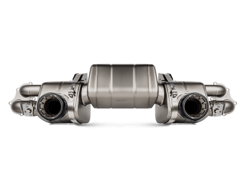 Akrapovic 2020+ Porsche Cayman GT4 (718) Slip-On Race Line (Titanium) (Req Tips / Option 2)