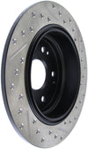 StopTech 04-08 Acura TL / 03-09 Honda Element Slotted & Drilled Right Rear Rotor