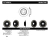 StopTech 04-08 Acura TL / 03-09 Honda Element Slotted & Drilled Left Rear Rotor