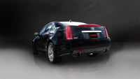 Corsa 09-13 Cadillac CTS Sedan V 6.2L V8 Black Touring Axle-Back Exhaust