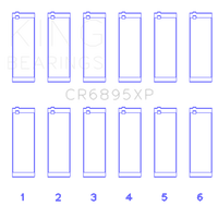 King Engine Bearings Ford Ecoboost 3.5L V6 (Size 0.26) Connecting Rod Bearing Set