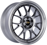 BBS LM-R 19x8.5 5x112 ET38 Diamond Black Center Diamond Cut Lip Wheel -82mm PFS/Clip Required