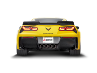 Akrapovic 14-17 Chevrolet Corvette Z06 (C7) Slip-On Line (Titanium) w/ Carbon Tips