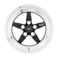 Weld S71 15x12.33 / 5x4.75 BP / 4.5in. BS Black Wheel (Medium Pad) - Non-Beadlock