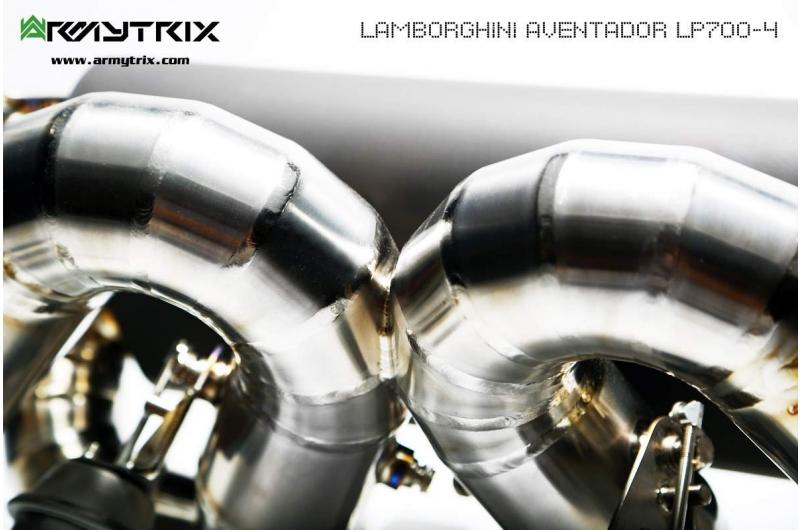 Armytrix Valvetronic Titanium Exhaust: Lamborghini Aventador