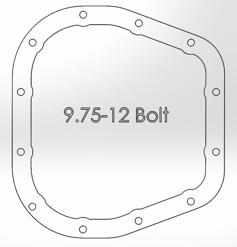 aFe Power Rear Diff Cover (Machined) 12 Bolt 9.75in 97-16 Ford F-150 w/ Gear Oil 4 QT