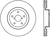 StopTech 05-17 Subaru WRX Cryo Drilled Sport Right Front Rotor