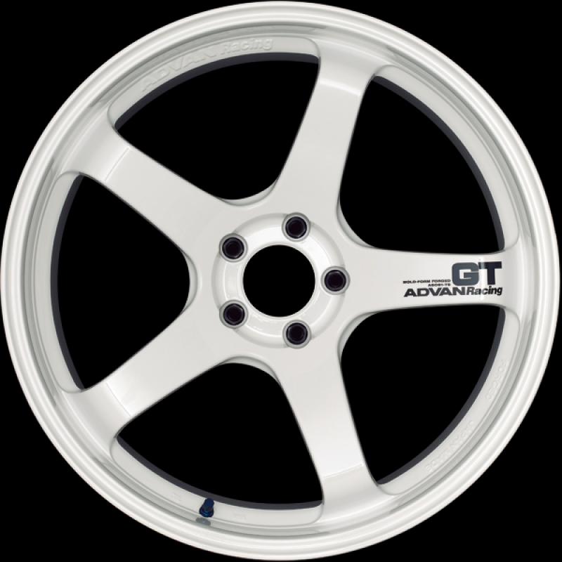 Advan GT Premium Version 19x9.5 +22 5-112 Racing White Wheel
