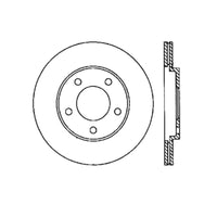 StopTech 05-14 Ford Mustang Cryo-Stop Rear Premium Rotor