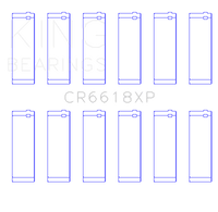 King Engine Bearings Chevrolet 200/229ci XP Series Connecting Rod Bearing Set - STDX Size