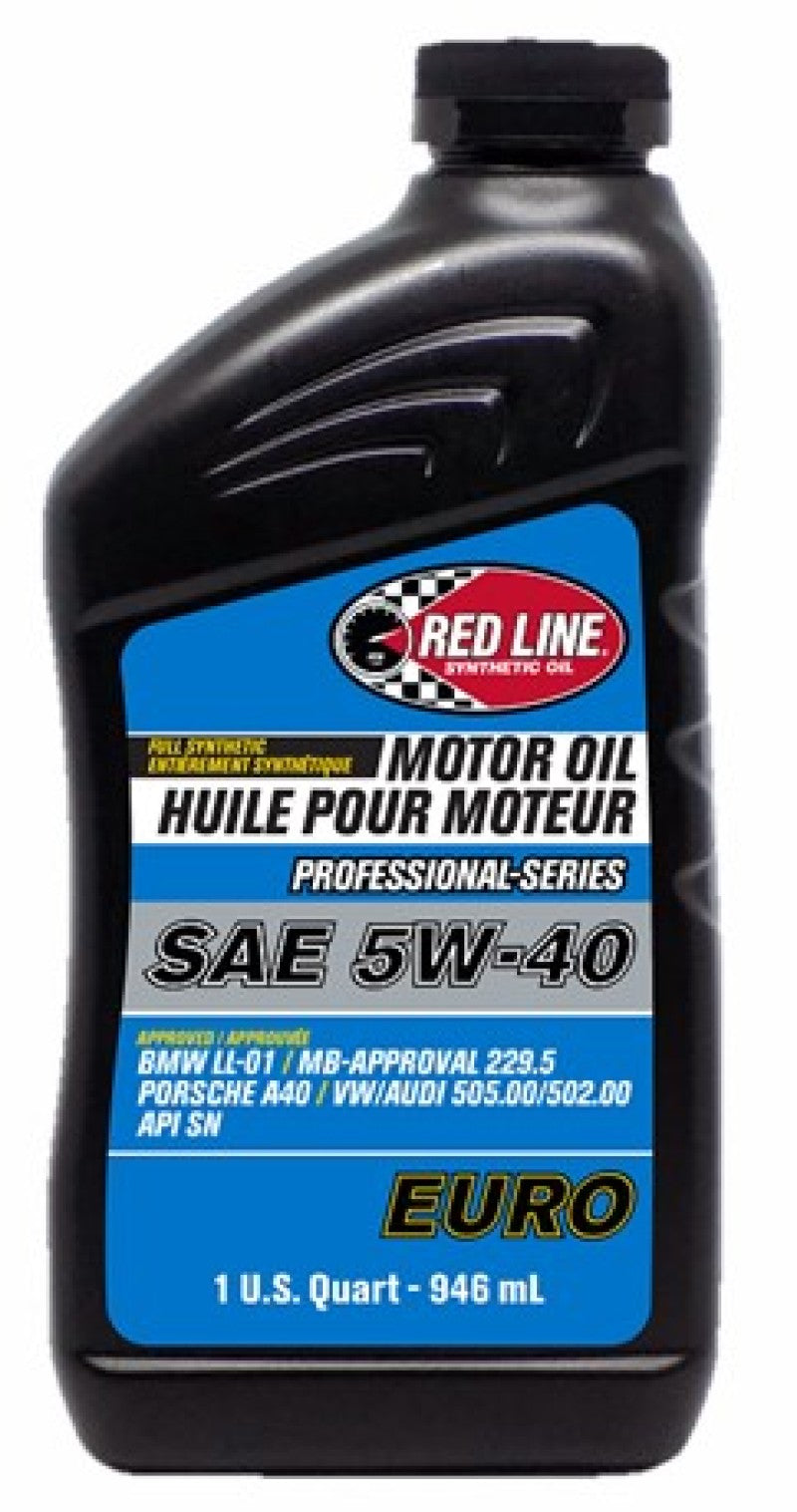 Red Line Pro-Series Euro 5W40 Motor Oil - Quart