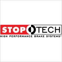 StopTech 09-15 Dodge Challenger Rear BBK w/ Red ST-40 Calipers Slotted Rotors