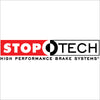 StopTech 11-17 BMW X3 Drilled Sport Left Rear Cryo Rotor